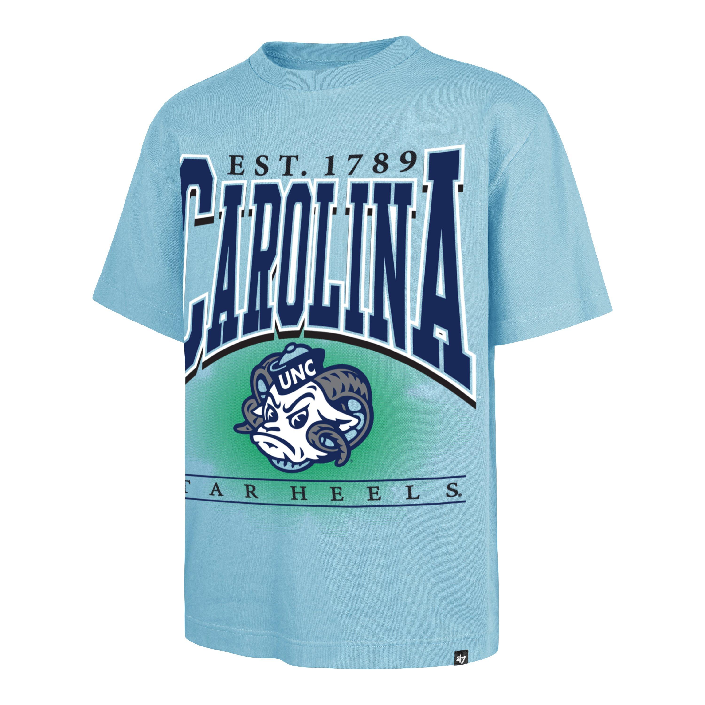 47 UNC Tar Heels Hot Corner Short Sleeve Tee - Light Blue - LT BLUE